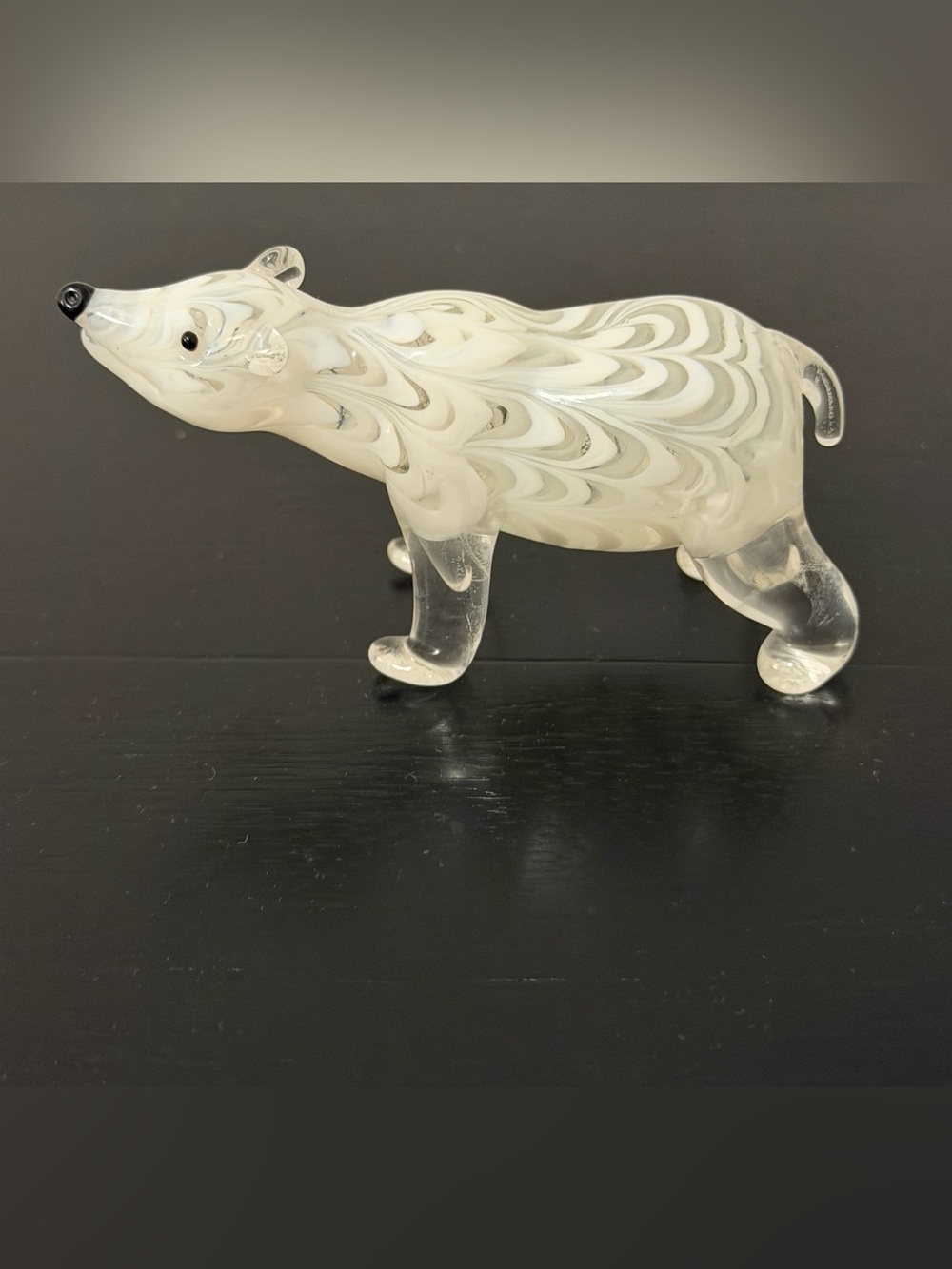 GLASS MENAGERIE by FITZ and FLOYD 43/215 POLAR BEAR 2006